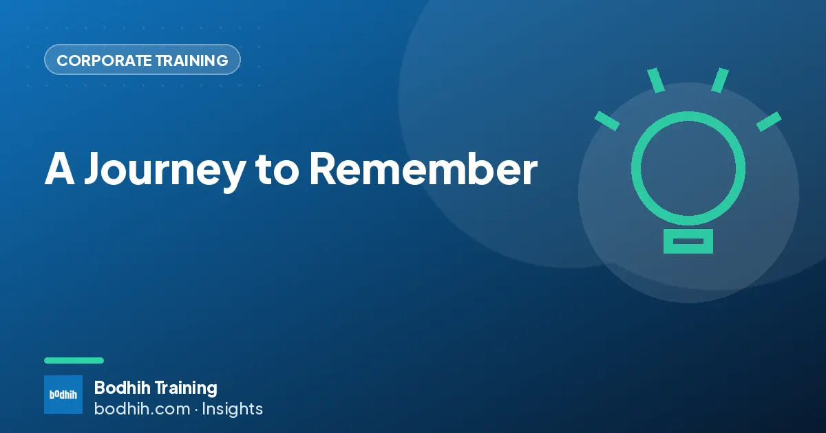 A Journey to Remember