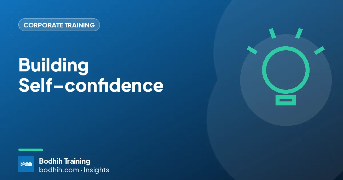 Building Self–confidence