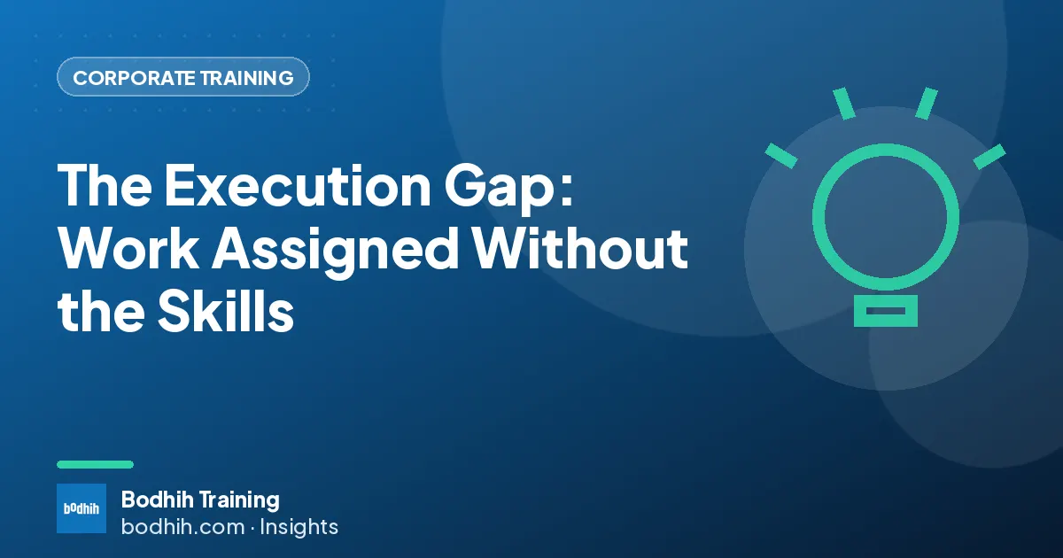 The Execution Gap: Work Assigned Without the Skills