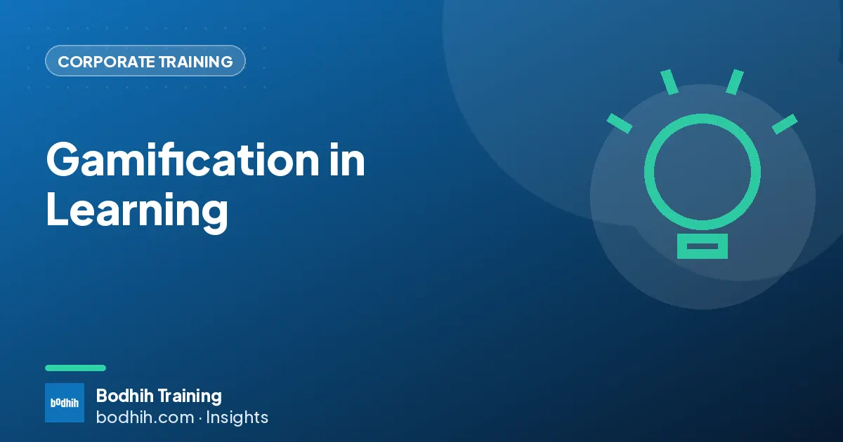 Gamification in Learning
