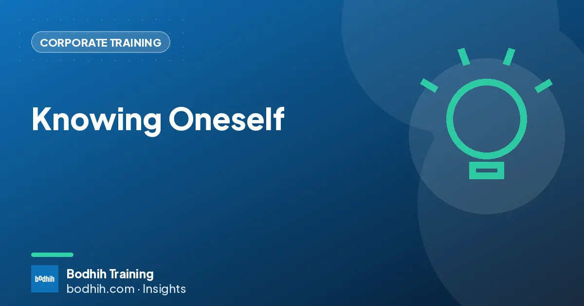Knowing Oneself