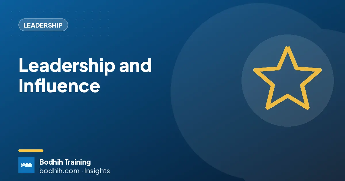 Leadership and Influence