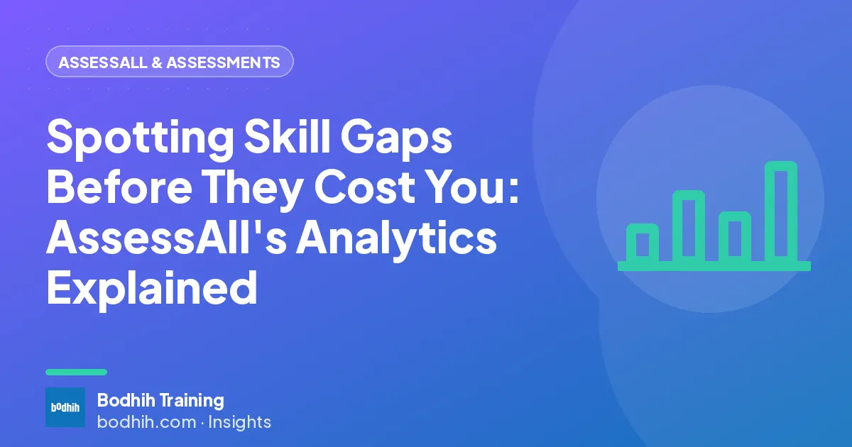 Spotting Skill Gaps Before They Cost You: AssessAll's Analytics Explained