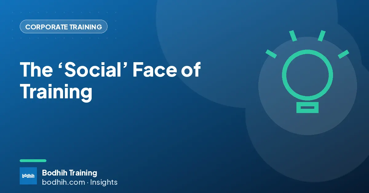 The ‘Social’ Face of Training
